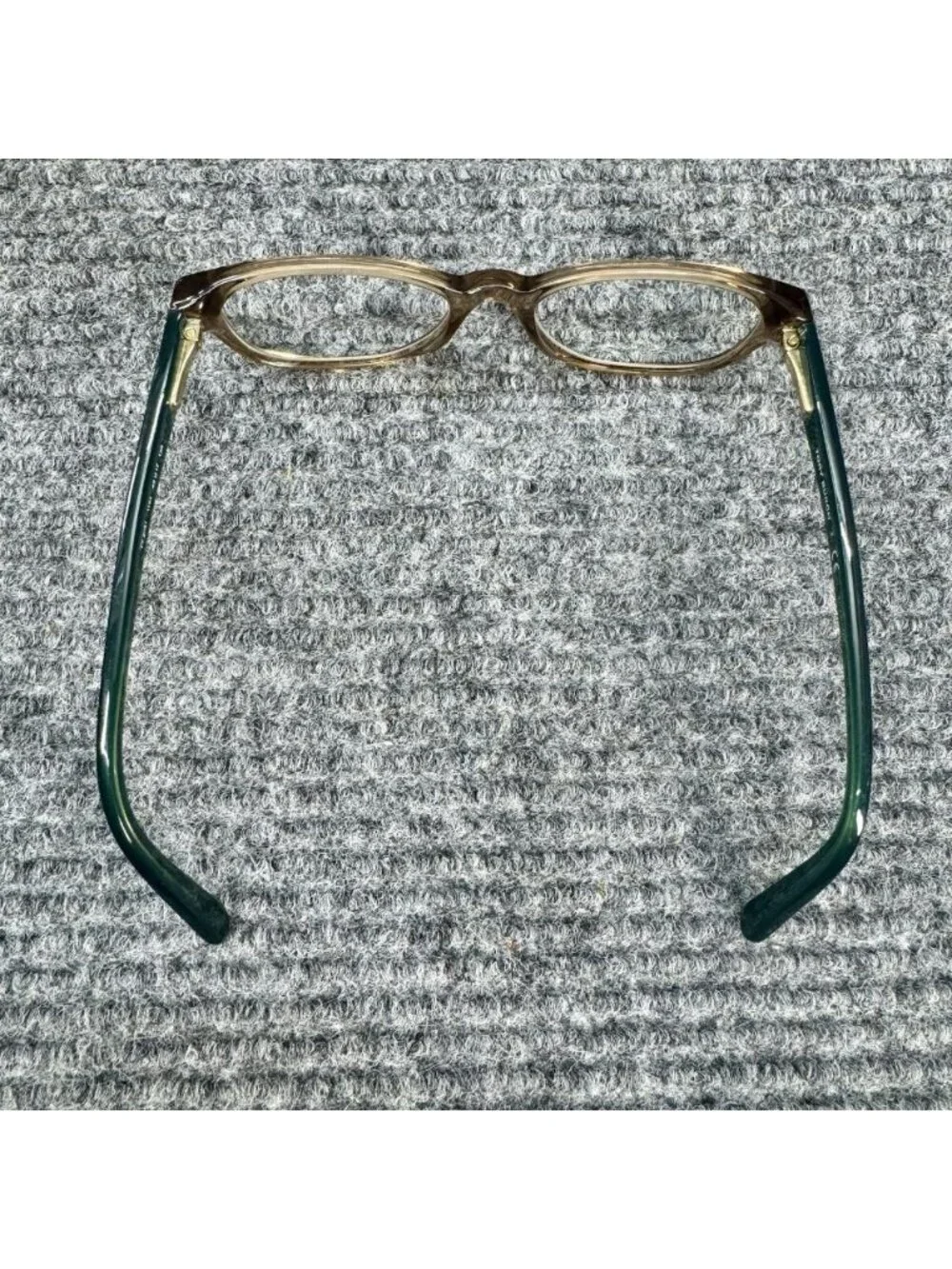 Tory Burch Ty 2031 1164 Green Tan Eyeglasses 49-17-135 FRAMES ONLY + Case